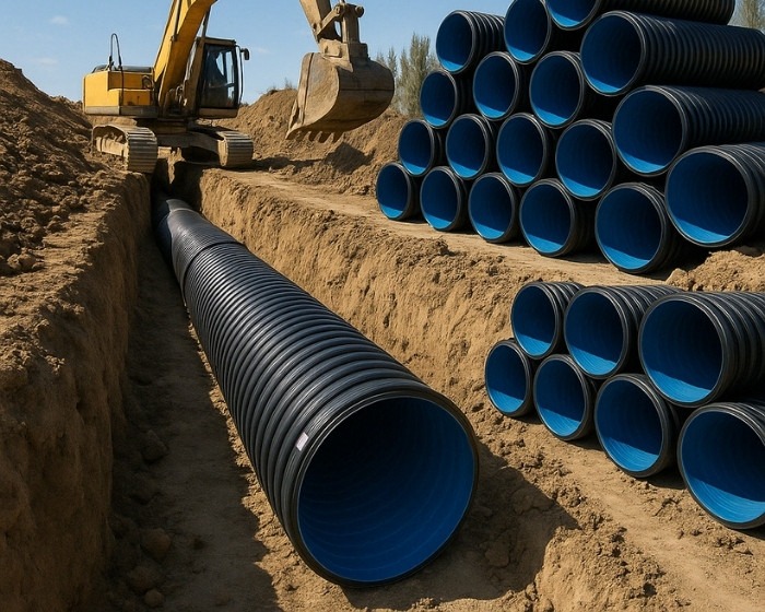 გოფრირებული მილები